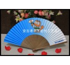 Double-layer advertising paper fan